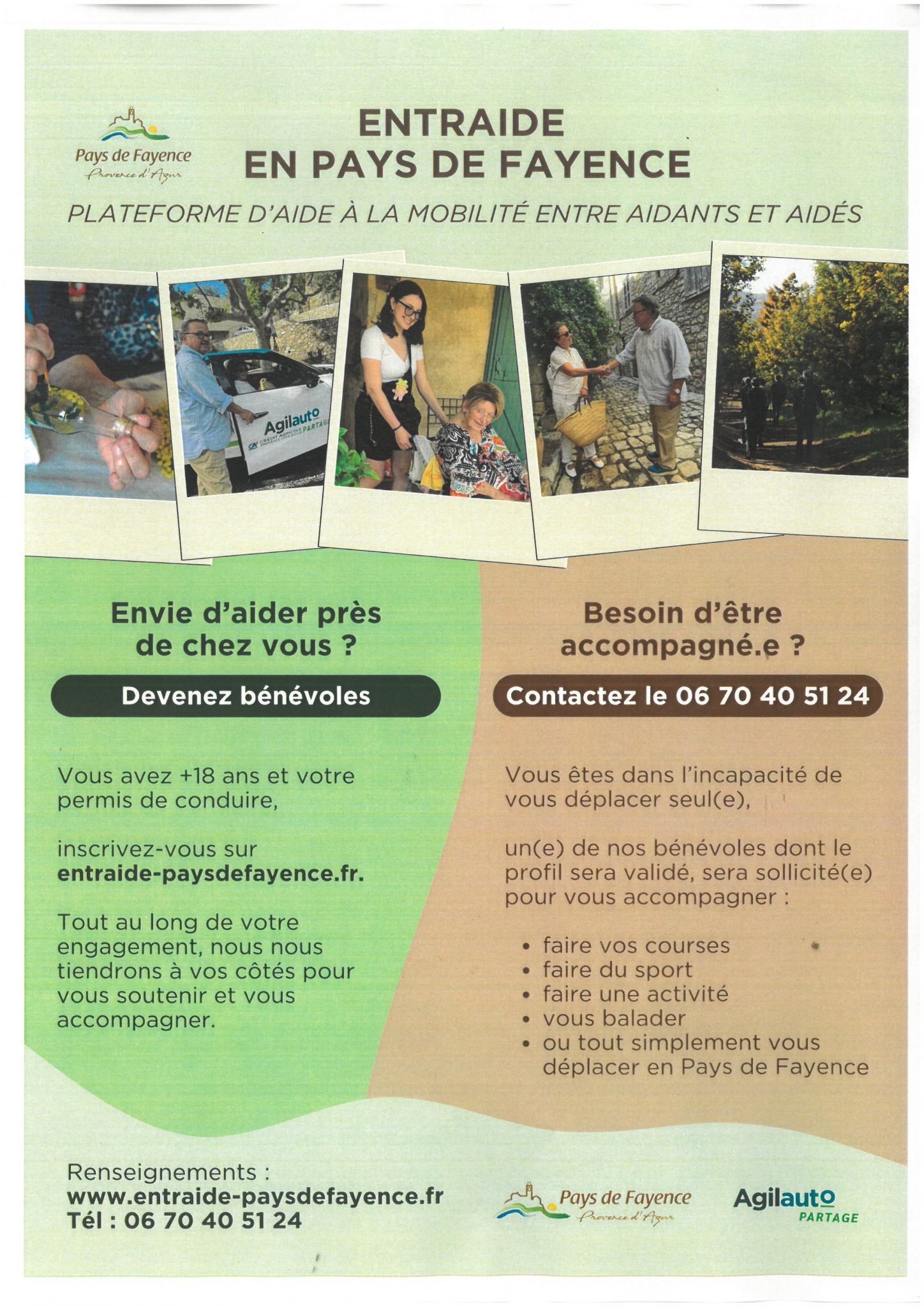 Entraide en Pays de Fayence
