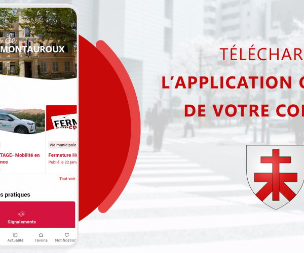 Une application mobile pour rester connecté à votre commune
