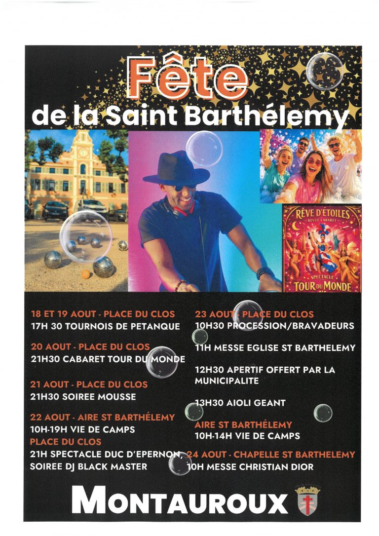 Fête de la Saint Barthélémy